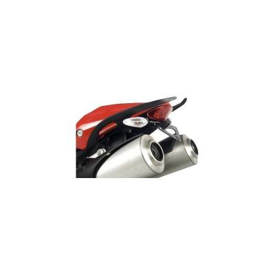 Support de plaque d&acute;immatriculation R&G Racing noir Ducati Monster 6