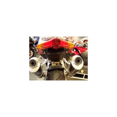 Support de plaque d&acute;immatriculation R&G Racing noir Honda X-ADV 750