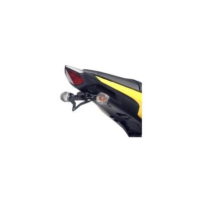 Support de plaque d&acute;immatriculation R&G Racing noir Kawasaki ER-6 07