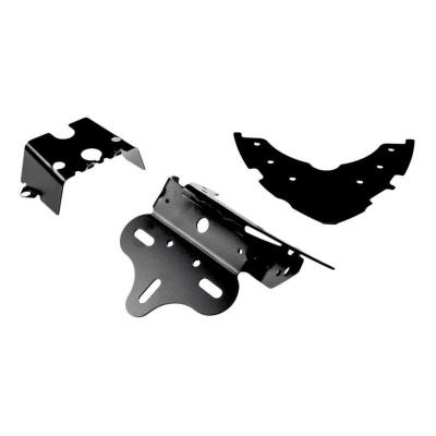 Support de plaque d&acute;immatriculation R&G Racing noir Suzuki Gladius 6