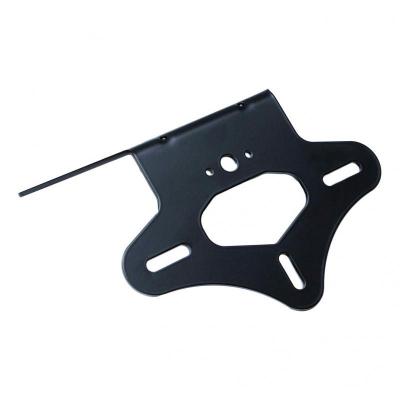 Support de plaque d&acute;immatriculation R&G Racing noir Suzuki GSX-R 100