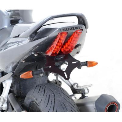 Support de plaque d&acute;immatriculation R&G Racing noir Suzuki SV 650 07