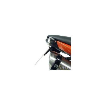 Support de plaque d&acute;immatriculation R&G Racing noir Triumph Speed Tr