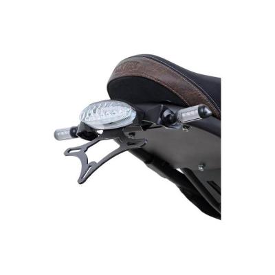 Support de plaque d&acute;immatriculation R&G Racing noir Yamaha XSR 700 1