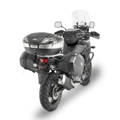 Supports de valises lat&eacute;rales Monokey Side Givi PLX Suzuki DL 650 V-S