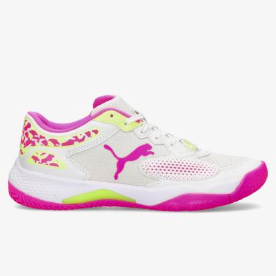 Puma Solarcourt - Blanc - Chaussures Padel Femme sports taille 38