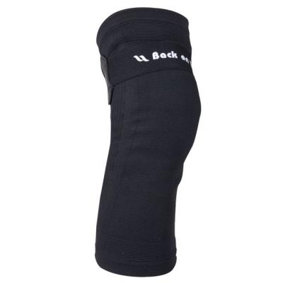 Bande genou Back on Track avec velcro Black S unisex