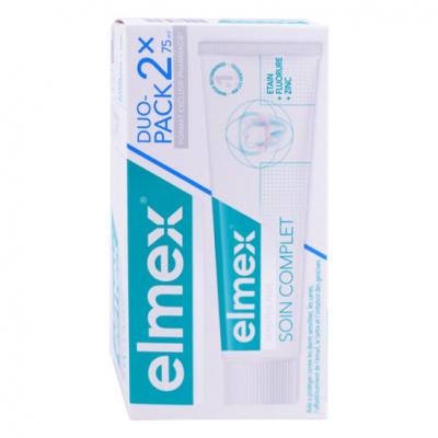 Elmex Soin Complet Dentifrice Sensitive Plus 2 x 75ml - Tube 2 x 75 ml