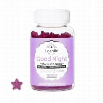 Lashil&eacute; Beauty Good Night 30 Jrs (Sans Sucres) - Pot 60 gommes