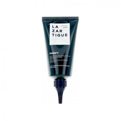 Lazartigue Soin Purifiant R&eacute;gulateur Pr&eacute; Shampoing Propolis Cuir Chevelu Gras 75Ml