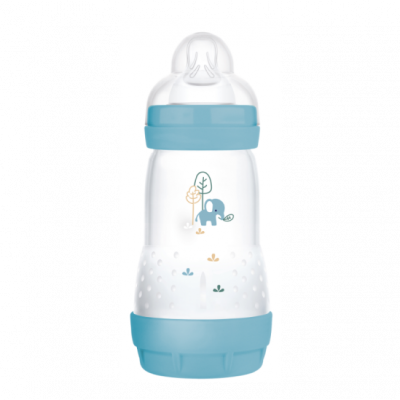 Mam Easy Start Nature Biberon T&eacute;tine D&eacute;bit 2 Ocean 260ml 1ut