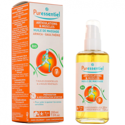 Puressentiel Huile Massage Articulation Muscles Arnica 200ml