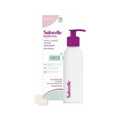 Saforelle Soin Lavant Apaisant &agrave; Reconstituer Kit de D&eacute;marrage