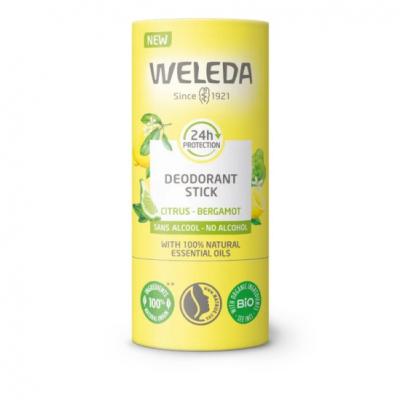 Weleda D&eacute;odorant Citrus Bergamot Stick 50 g - Tube-applicateur 50 g
