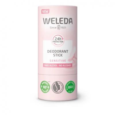 D&eacute;odorant Sensitive Sans Alcool Bio Weleda - Le Stick De 50g