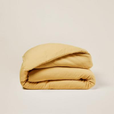 Housse de couette 260x240 cm Madura Jaune paille - lou - Jaune paille