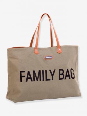 Sac &Agrave; Langer Family Bah Canvas Kaki - Childhome
