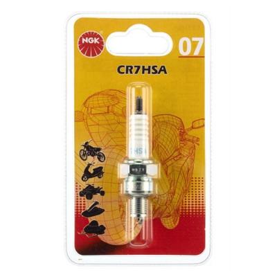 Bougie d'allumage CR7HSA &Oslash;10mm Longueur Culot: 12.7mm &Eacute;lectrode Cuivre Dessin Sp&eacute;cial - Sans olive