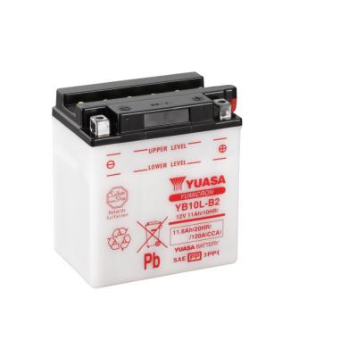 Batterie 12v 11 ah yb10l-b2 yumicron avec entretien (lg135xl90xh145)
