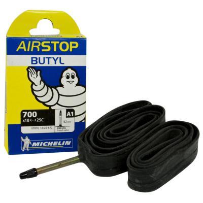 Michelin chambre a air route a1 airstop 700x18 25 valve presta 52mm