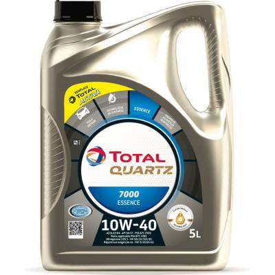 Huile Moteur Total Quartz 7000 10w40 Essence 5 L