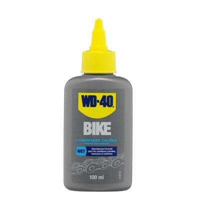 WD40 Lubrifiant cha&icirc;ne v&eacute;lo conditions humides - 100 ml 33687/NBA