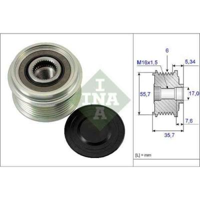 INA Poulie (alternateur) 535 0077 10 CHEVROLET CAPTIVA