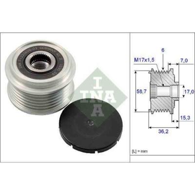 INA Poulie (alternateur) 535 0098 10 FORD FOCUS