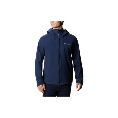 Veste impermeable columbia omni tech ampli dry shell bleu homme