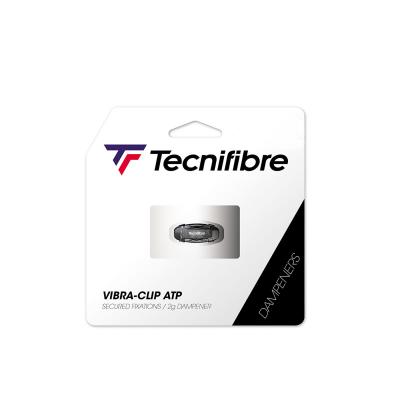 Tecnifibre Mixte Clip Antivibratoire de tennis, Transparent, Blister d'une pi&egrave;ce EU