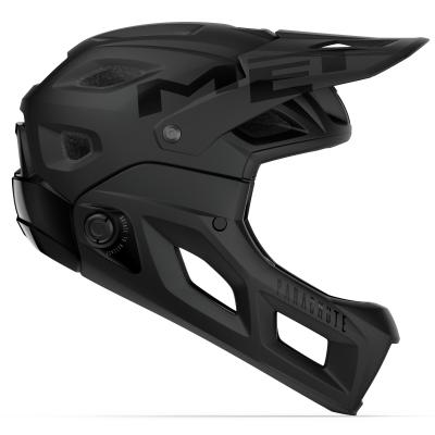 Casque Vtt Met Parachute Mcr Mips - Black / Matt Glossy - S