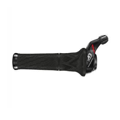 Commande de vitesses sram grip shift gx 2v rouge avec poignee