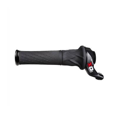Commande de vitesses sram grip shift xo 2v rouge avec poignee av