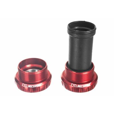 Bo&icirc;tier de p&eacute;dalier Cycling Ceramic BSA Sram Rouge
