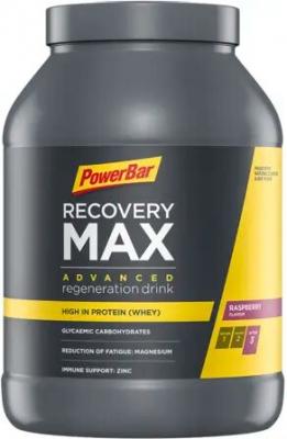 Boisson de recuperation powerbar recovery max framboise 1144g