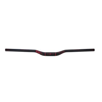 Cintre VTT relev&eacute; 25mm Reverse Lead 770mm &Oslash; 31,8mm noir/rouge