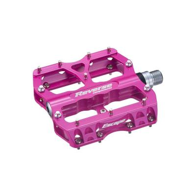 P&eacute;dales plates VTT Reverse Escape rose