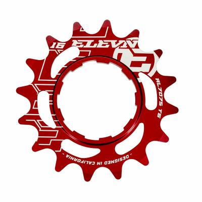Pignon elevn aluminium shimano rouge