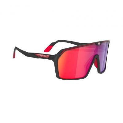 Lunettes Rudy Project Spinshield Noir Mat Verres Rouge Multilaser RP