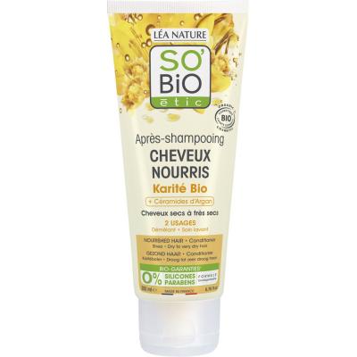 Apr&egrave;s-shampooing cheveux nourris karit&eacute;