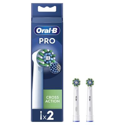 Oral-B Brossettes Pour Brosse &Agrave; Dents Pro Cross Action x2