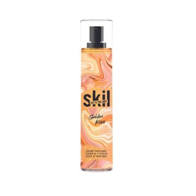 Brume Parfum&eacute;e Corps Et Cheveux Golden Kiss Skil - Le Spray De 250ml