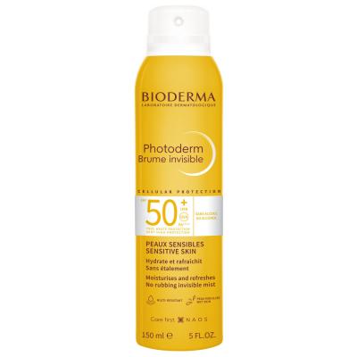 Brume Invisible SPF50+ 150ml Photoderm Peaux Sensibles Bioderma