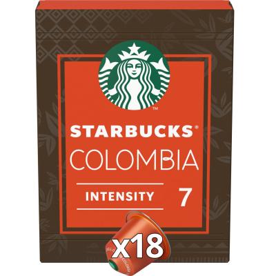 Caf&eacute; Capsules compatibles NESPRESSO Espresso Colombia Intensit&eacute; 7