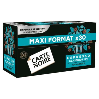 Caf&eacute; capsules Compatibles Nespresso Espresso classique 7