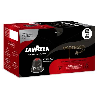 Capsules de caf&eacute; lavazza classico - bo&icirc;te de 30 - lavazza
