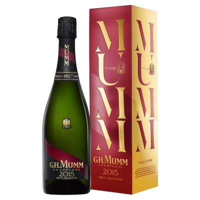 Champagne Brut G.h. Mumm Millesime - La Bouteille De 75cl