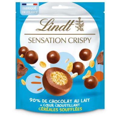 Chocolat au lait coeur croustillant, c&eacute;r&eacute;ales souffl&eacute;es