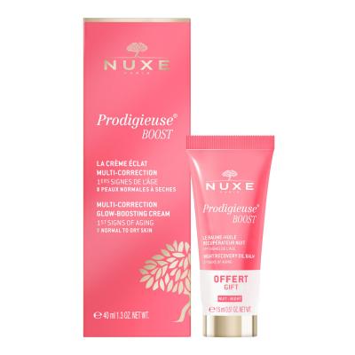 Nuxe Prodigieuse Boost Crema + B&aacute;lsamo Renovador Noche