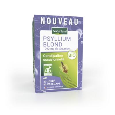 Naturland Psyllium Blond 60 V&eacute;g&eacute;caps
